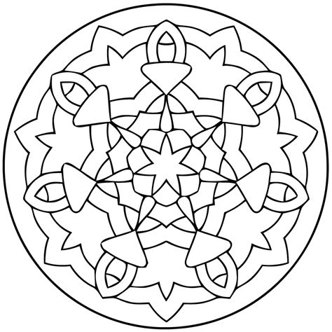 Coloriages Mandalas Pour Enfants Mandalas Dessins Colorier