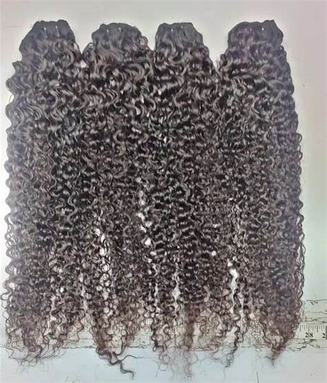 Best Indian Natural Curly Hair Extensions With Aligned Cuticles 100