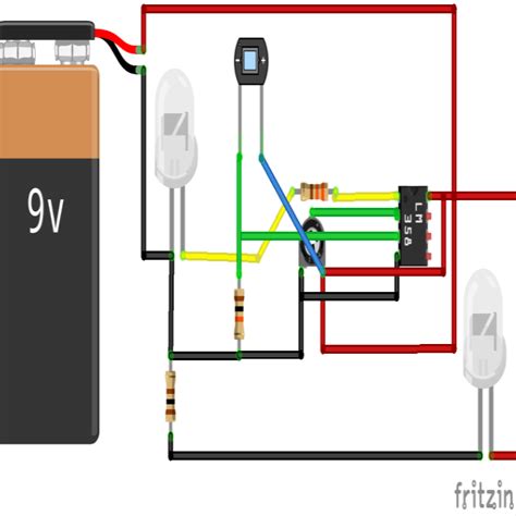 Schematic Diagram Infrared Sensor - Circuit Diagram