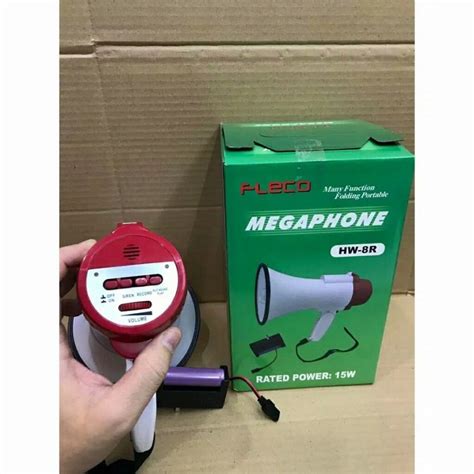 Jual Murah Megaphone Atau Toa Kecil Fleco Multifungsi HW 8R Shopee