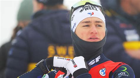 Biathlon J Hriger Eric Perrot Feiert Ersten Weltcup Sieg