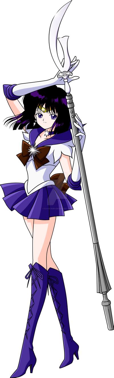 Sailor Saturn Vector By Flavio Ruru On Deviantart