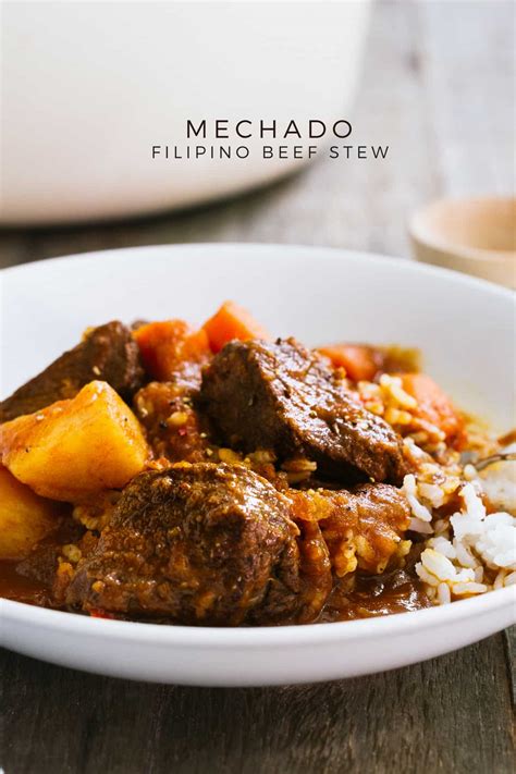 Mechado Filipino Beef Stew | Kitchen Confidante