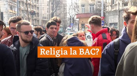 Ce Spun Liceenii Despre Introducerea Religiei Ca Disciplin Op Ional