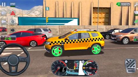 Dacia Duster L Taxi Sim Evolution Los Angeles City Wheel Drive