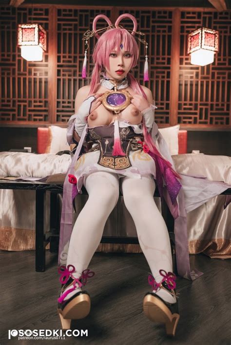 Fu Xuan Honkaistar Rail Tokar Laurus Naked Cosplay Asian