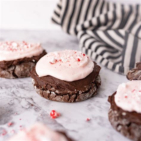 Chocolate Peppermint Crinkle Cookie Recipe Cooking With Karli