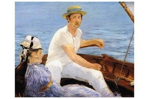 Boating 1874 By Edouard Manet Vintage Image Shop