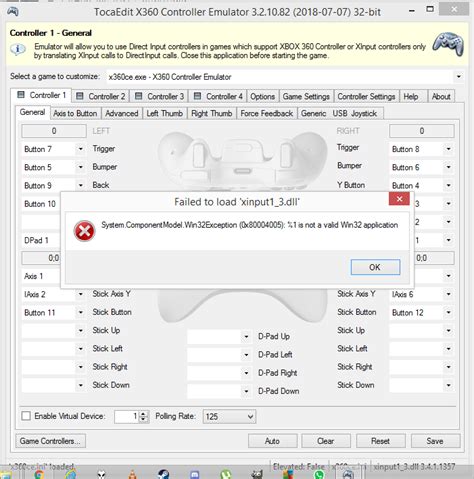 How To Fix X360ce Failed To Load Xinput1 3 Dll