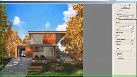 Photoshop For Architectural Visualization Use V Ray Zdepth Channel For