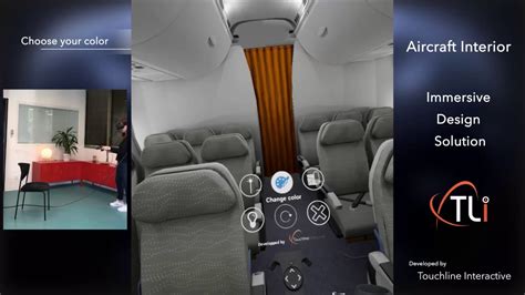 Touchline Interactive - Immersive Aircraft Interior Design - YouTube