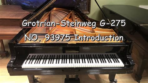 No Grotrian Steinweg G Concert Grand Piano