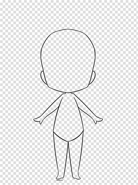 Fu Male Chibi Base Human Sketch Transparent Background Png Clipart