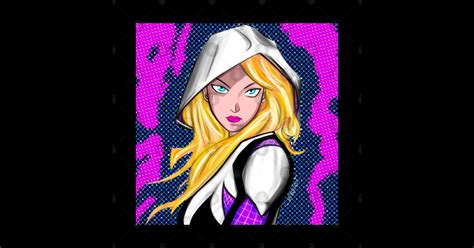 Stacy The Blonde Ghost Hero Ecopop Blonde Posters And Art Prints TeePublic