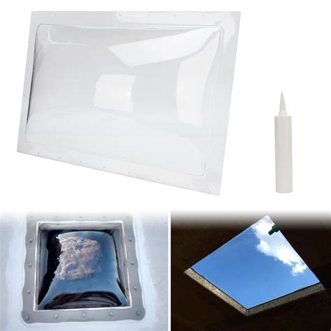 Snapklik.com : GEATaaT RV Skylight Outer Dome,18"x26" OD Universal
