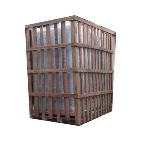 Fumigation Process Hard Wood Rectangular Wooden Pallets Box For