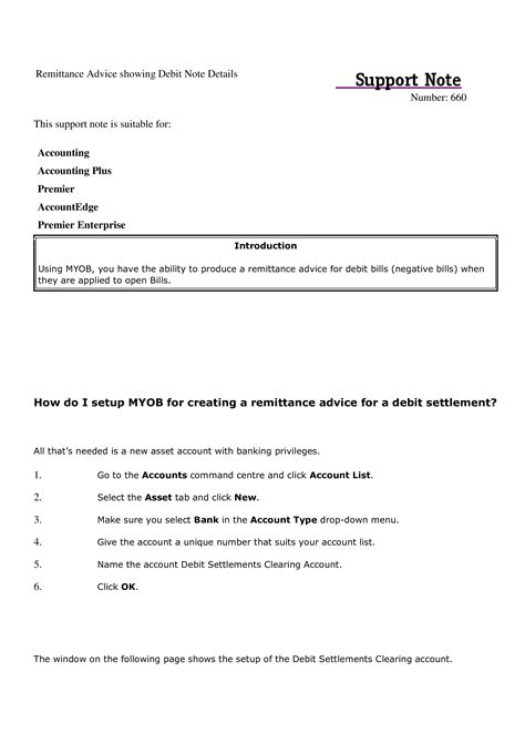 Sample Remittance Advice Template Classles Democracy