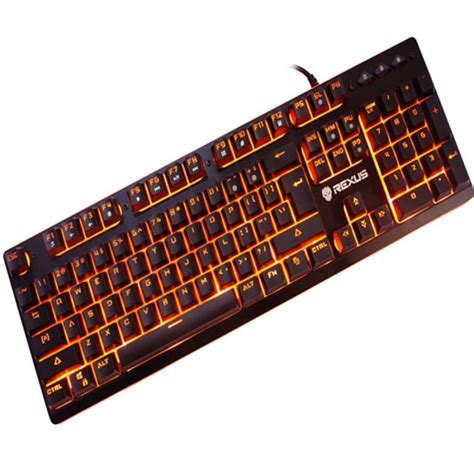 Jual Keyboard Gaming Rexus Battlefire Kx Semi Mechanical Shopee