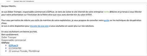10 conseils pour un e mail de prospection réussi exemples