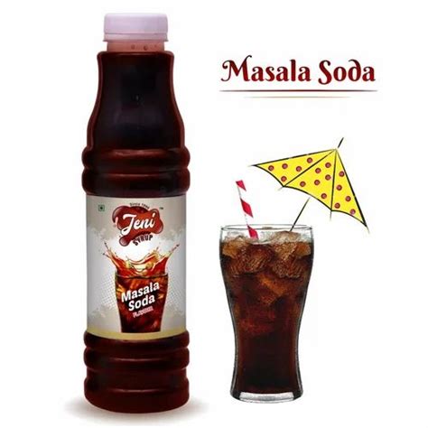 Soft Drink Brown Jeni Jeera Masala Soda Flavoured Syrup Liquid At Best