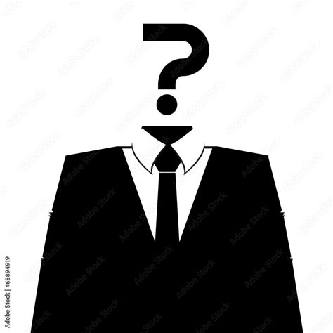 Anonymous Avatar Profile Icon On White Background Vector Stock Vector