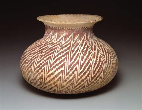 Jar With Zig Zag Pattern Date C A D 850 950 United States Hohokam Culture American