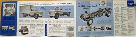 1958 Dodge D And C 600 700 Tractor Chassis Cab Coe Truck Models Etsy