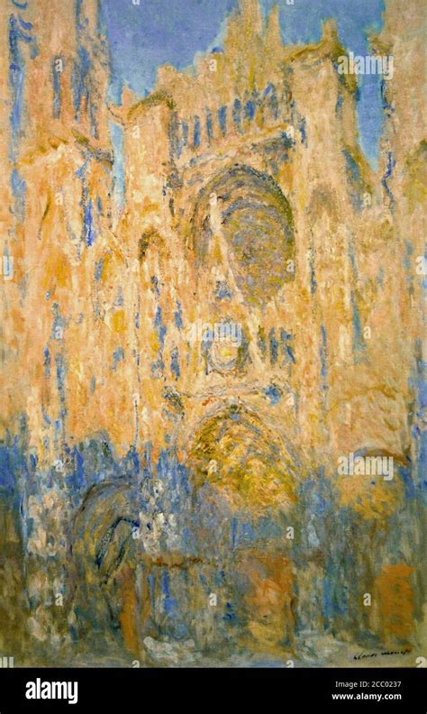 Claude Monet 1840 1926 Pintor impresionista francés Catedral de