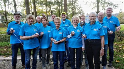 Boulespiel Im Stadtpark Bad Driburg Im Blick