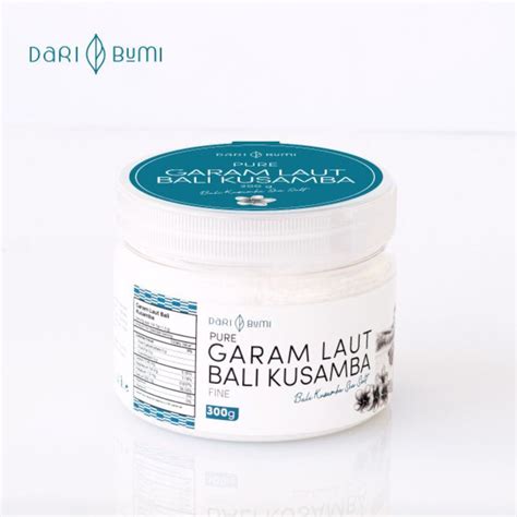 Jual Garam Laut Bali Kusamba Gram Dari Bumi Sea Salt Organik