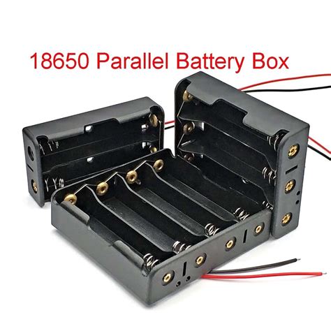 18650 Power Bank Cases 1x 2x 3x 4x 18650 Battery Holder Storage Box Case 1 2 3 4 18650 Parallel