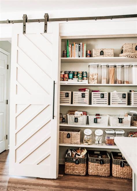 Awesome Barn Door Pantry 25 In 2020 Barn Door Pantry White Kitchen