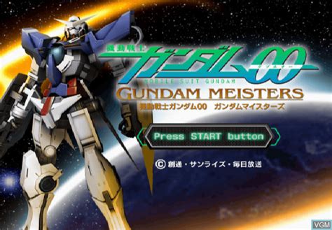 Kidou Senshi Gundam 00 Gundam Meisters For Sony Playstation 2 The