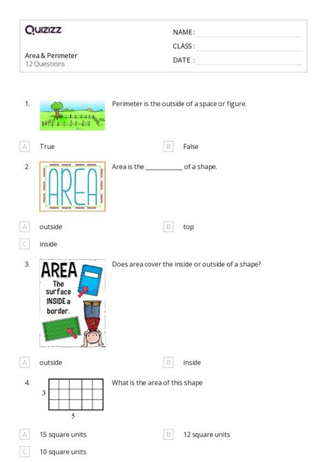 50 Perimeter Worksheets For 6th Grade On Quizizz Free And Printable