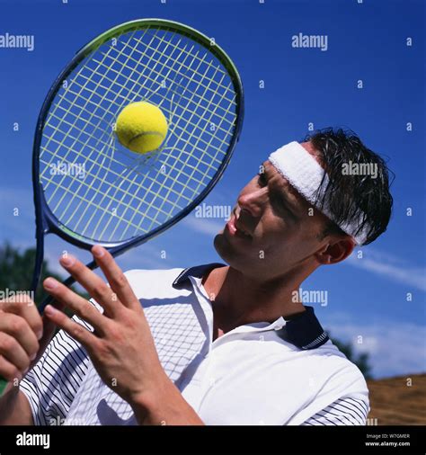 Tennis Racket And Ball Hi Res Stock Photography And Images Alamy