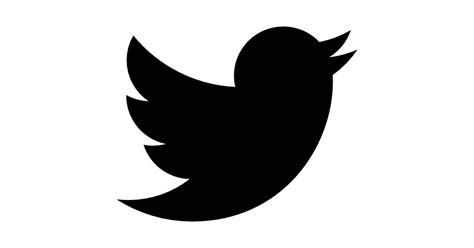 Black and White Twitter Logo - LogoDix