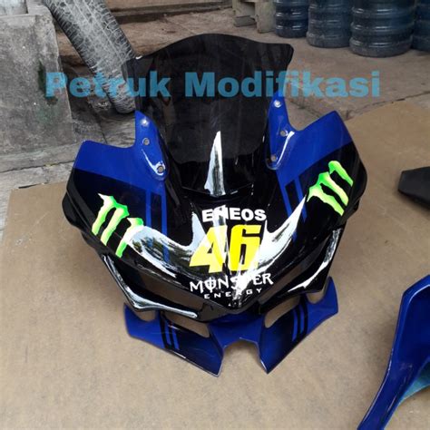 Jual Headlamp Winglet Buat Yamaha R15 V1 V2 Model Yamaha R25 Shopee