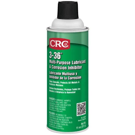 Crc 3 36 Multi Purp Lubricant And Corrosion Inhibitor 11 Oz