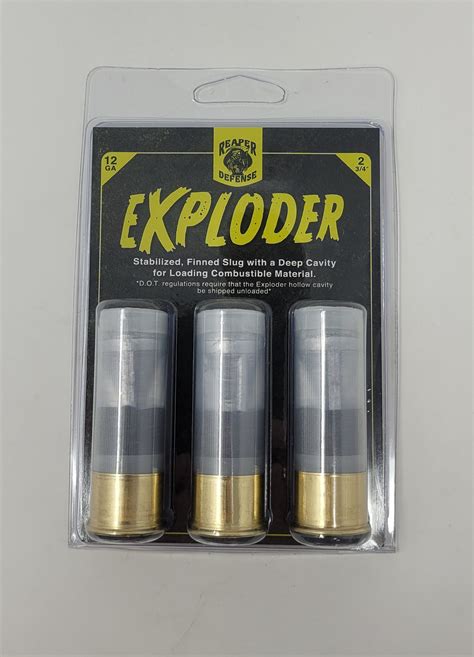 Reaper Defense Armor Piercing 12 Gauge Ammunition Rdg1250 2 34 Armor