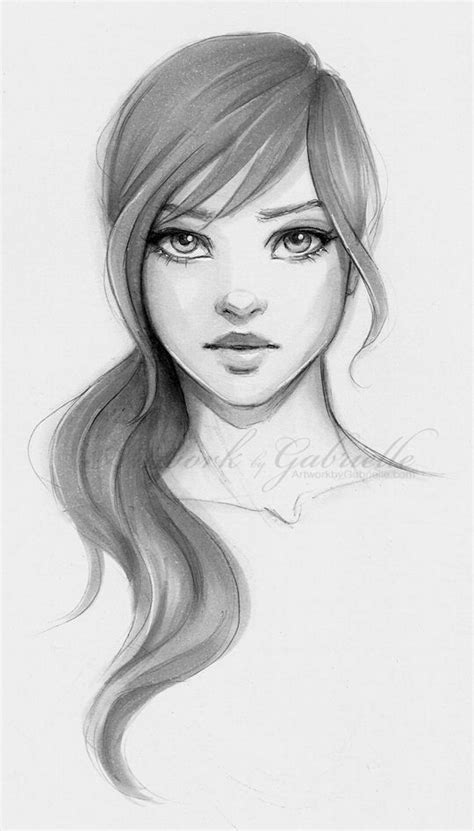 Image Result For Easy Portrait Drawing Easy Portrait Drawing