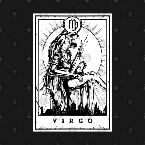 Virgo Zodiac Tarot Virgo T Shirt Teepublic