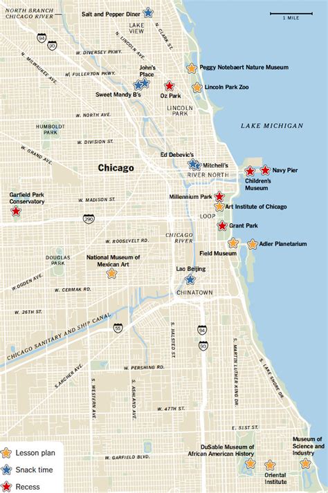 Chicago for Kids - Map - NYTimes.com