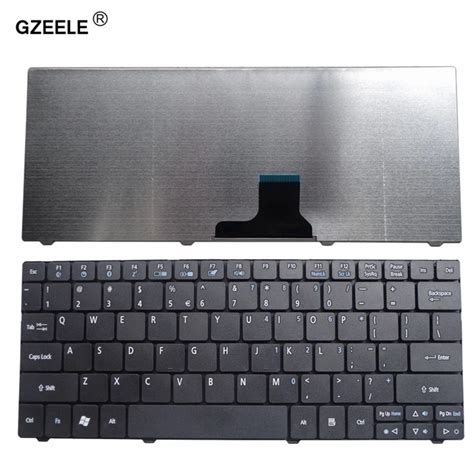 Gzeele Teclado De Ee Uu Para Port Til Acer Aspire One Za Za