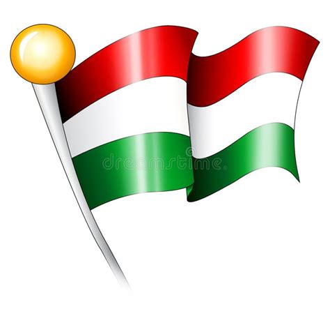 Hungarian Flag Clipart Watermark