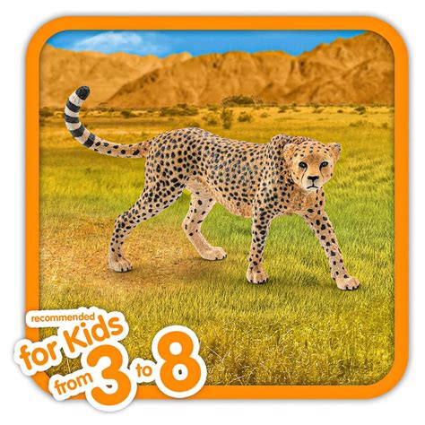 Schleich Wild Life Cheetah Female Figure — Booghe