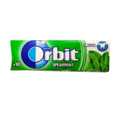 Orbit Spearmint Chewing Gum 14g