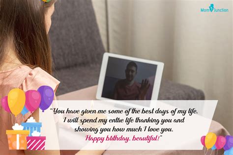 145 Long Distance Birthday Wishes For Girlfriend Wife