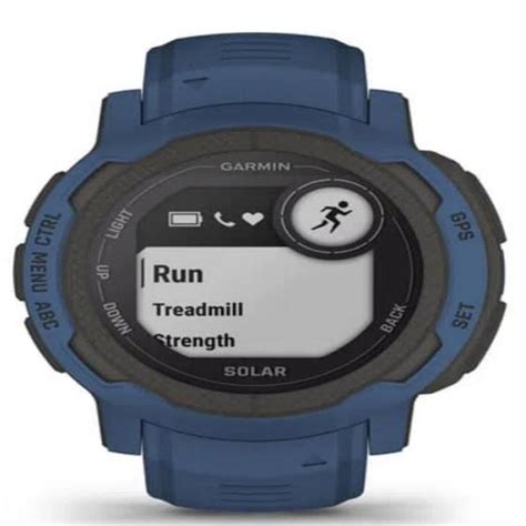 Relógio Garmin Instinct 2 Solar Azul Com Monitor Cardíaco De Pulso E