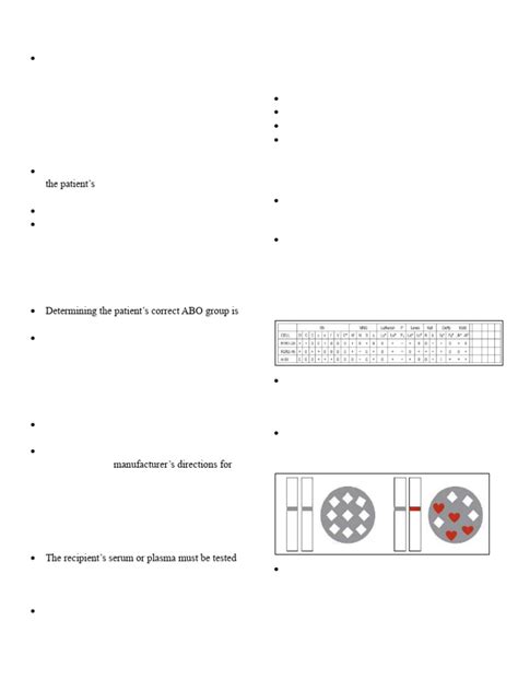 testing  donor sample  blood type serology