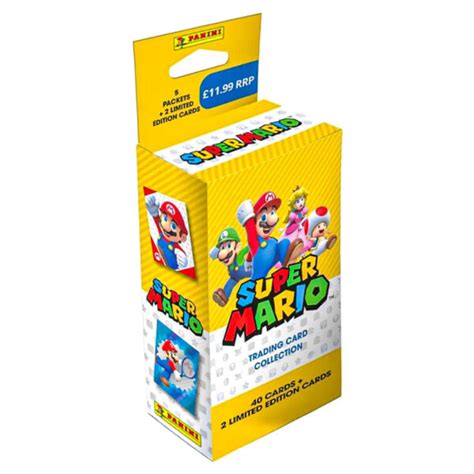 Panini Super Mario Trading Card Collection Multiset Packs For